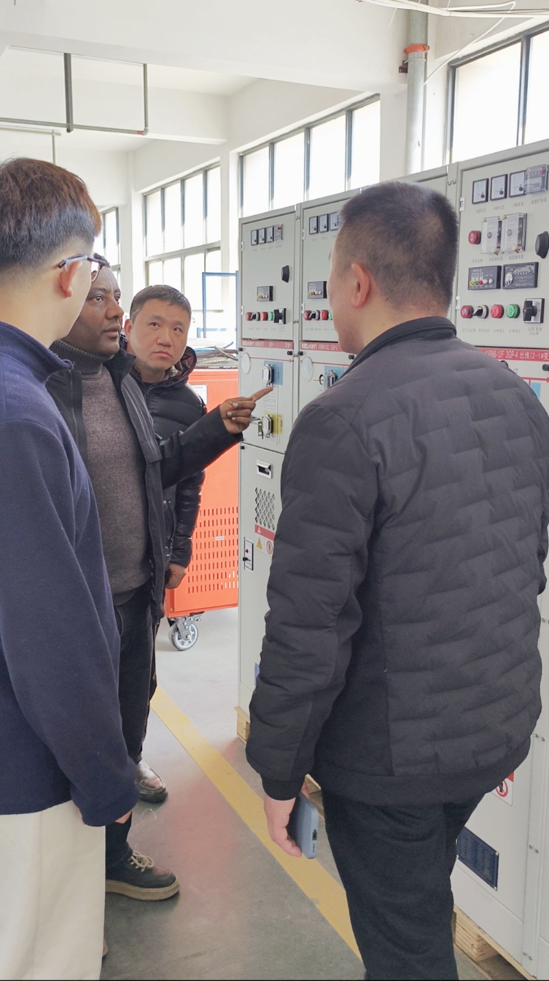 EEU کے ماہرین نے 20 سیٹ سب سٹیشن پروگرام کے لیے Kexun کا دورہ کیا۔