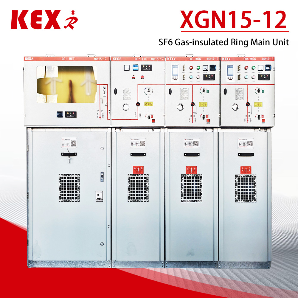 بڑے پیمانے پر پیداوار میں 50 سیٹ XGN15-12 SF6 رنگ مین یونٹ کابینہ